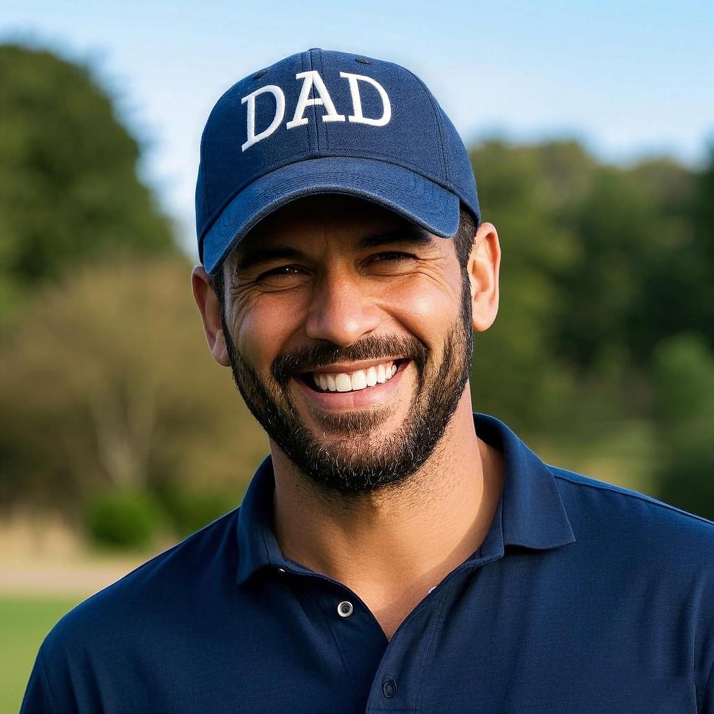 Dad Hats with Gift Box, Adjustable Stepdad Baseball Cap, Daddy Gifts for Father Husband from Wife Daughter Son