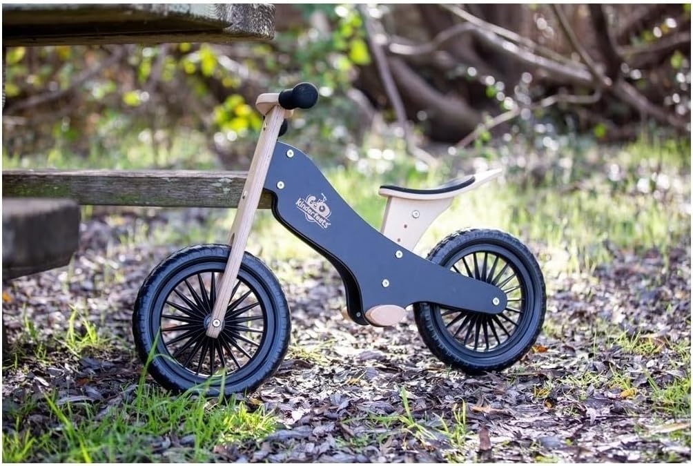Balance Bike - Wooden Balance Bike | Sustainable and Eco-Friendly | Adjustable Riding Balance Toy for Kids and Toddlers