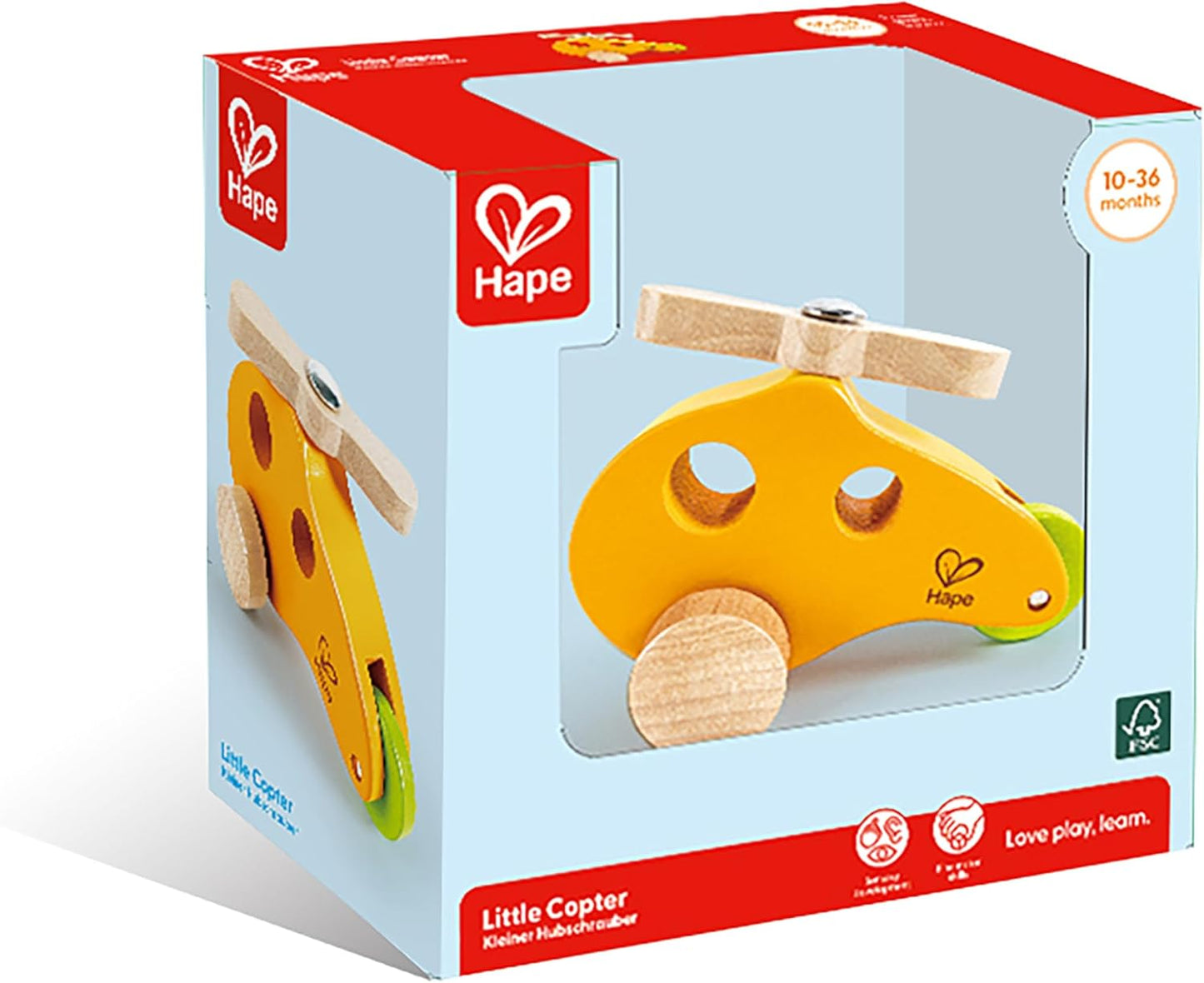 - Early Explorer - Little Copter Wooden Toy Vehicle