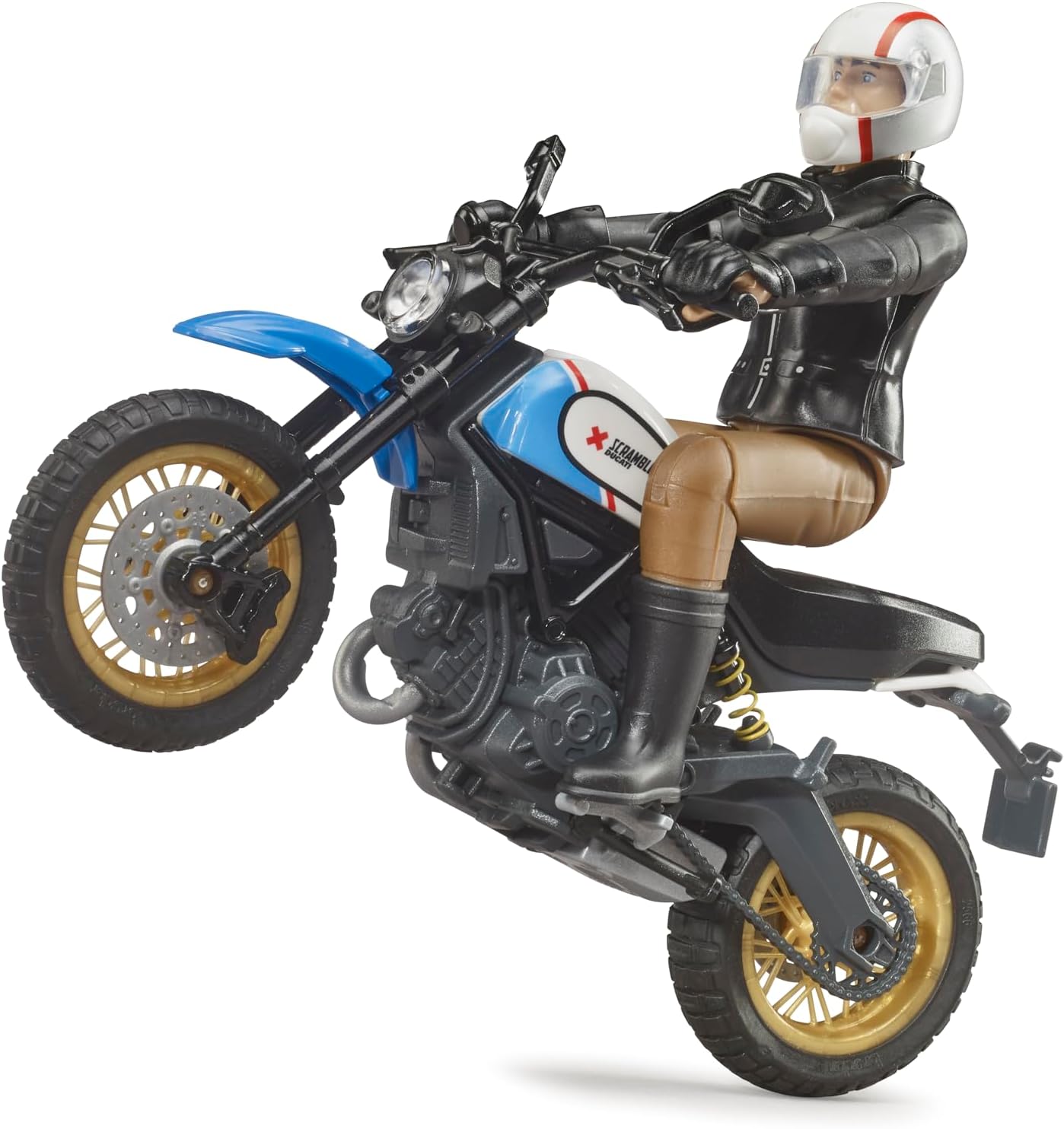 63051 Ducati Scrambler Desert Sled with Driver Vehicles-Toys