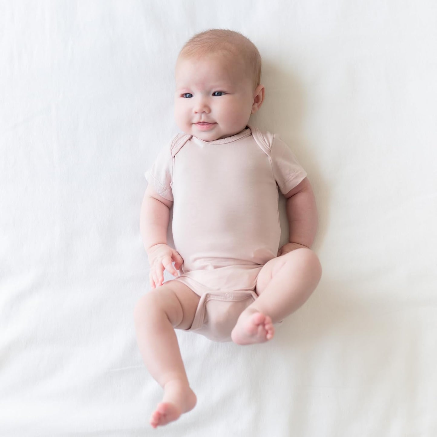 Soft Bamboo Rayon Short Sleeve Bodysuits Available in a Rainbow of Colours