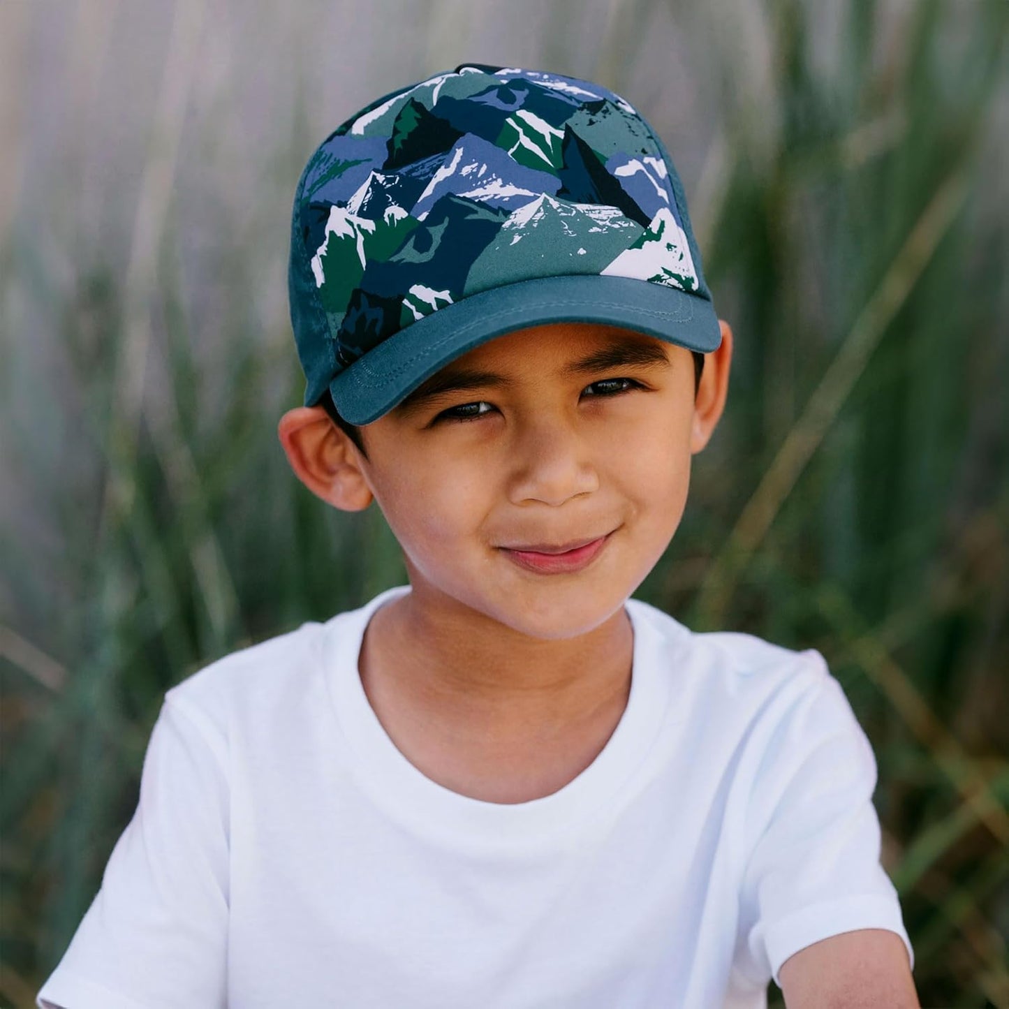 High Ponytail Base-Ball Cap, Kids Snapback Sun Hat