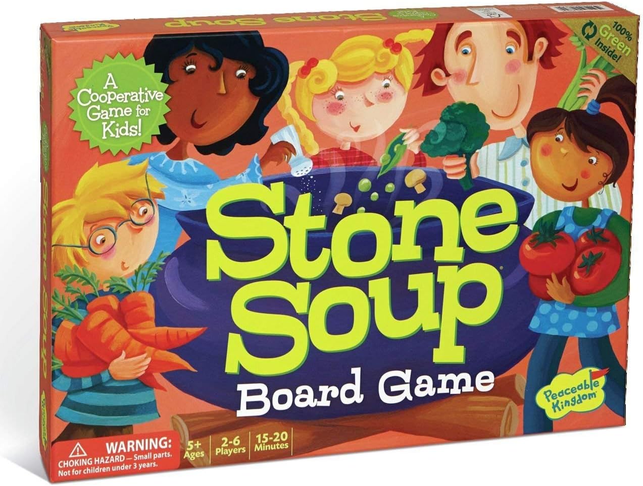Stone Soup Cooperative Memory Board Game for Toddlers & Kids 5+ - Educational Matching Game Develops Problem Solving & Social Skills