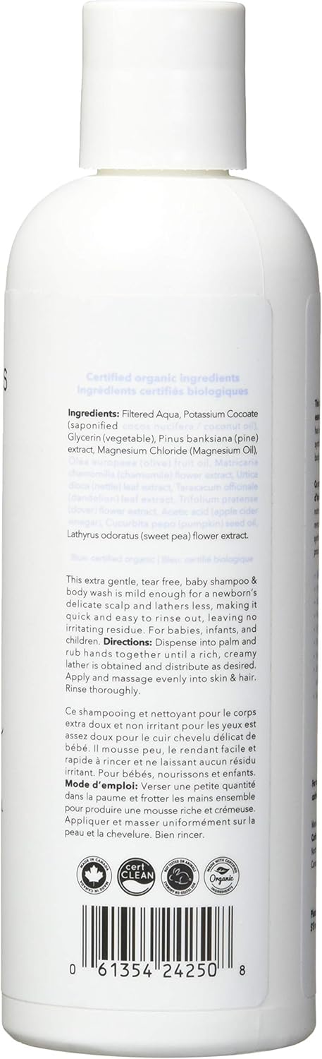Pure and Natural Baby Shampoo and Body Wash