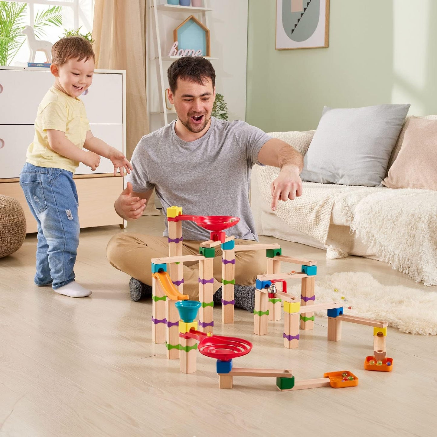 - Marble Cascade Block Set