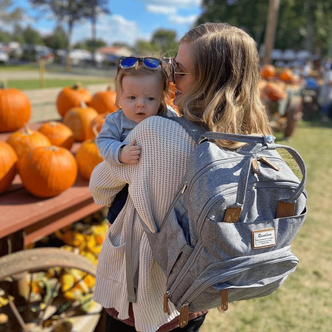 Diaper Bag Backpack Large Multifunction Travel Back Pack Maternity Baby Nappy Changing Bags