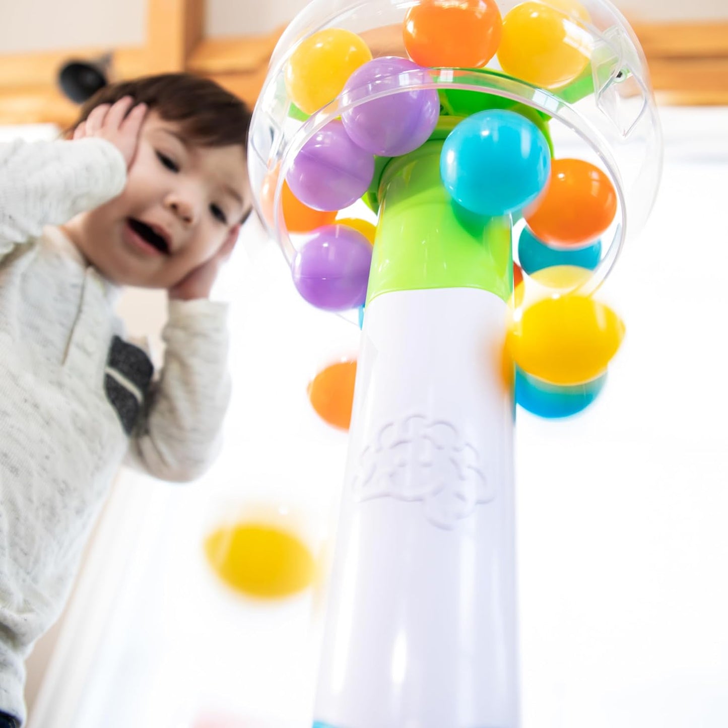 Spill Again Indoor Play Ball - No Batteries Required - for Ages 2 and Up