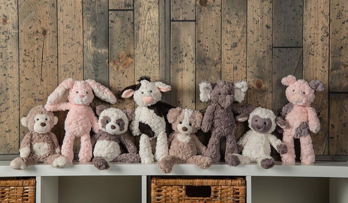 - Putty Nursery Stuffed Plush Animal Toy - Soft, Huggable Plushie for Babies, Toddlers, & Kids - Piglet 11"