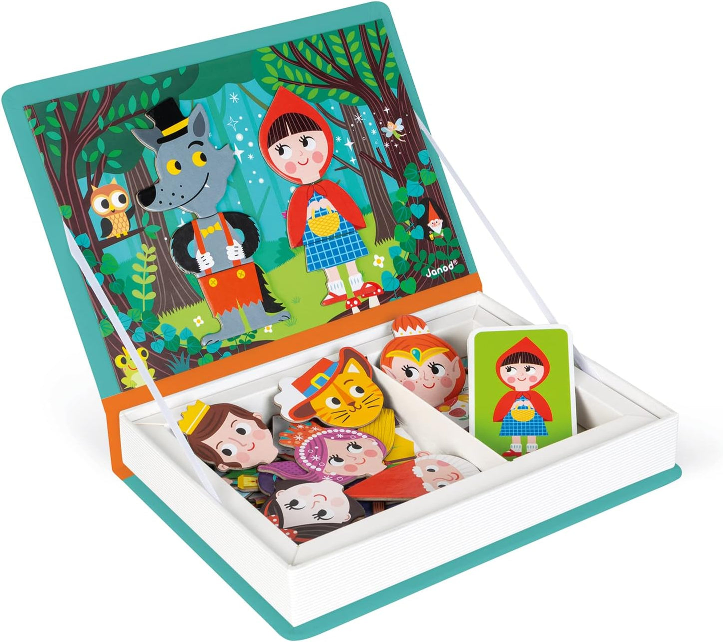 • Magneti’Book Fairytales • 3 to 8 Years • Educational Magnetic Games Toy for Kids Toddler Children • J02588