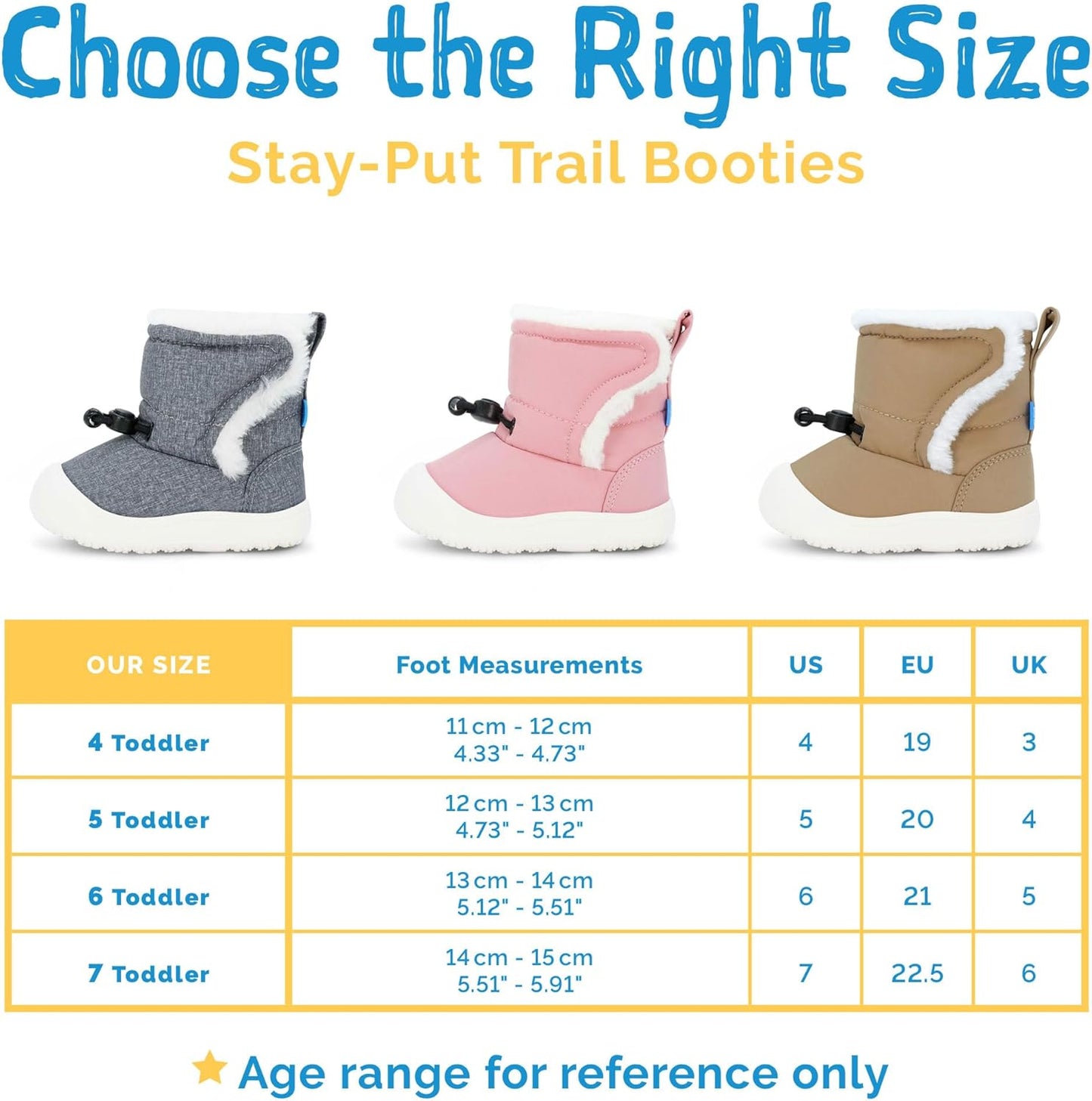 Water Resistant Stay-On Winter Boots with Flexible Rubber Soles