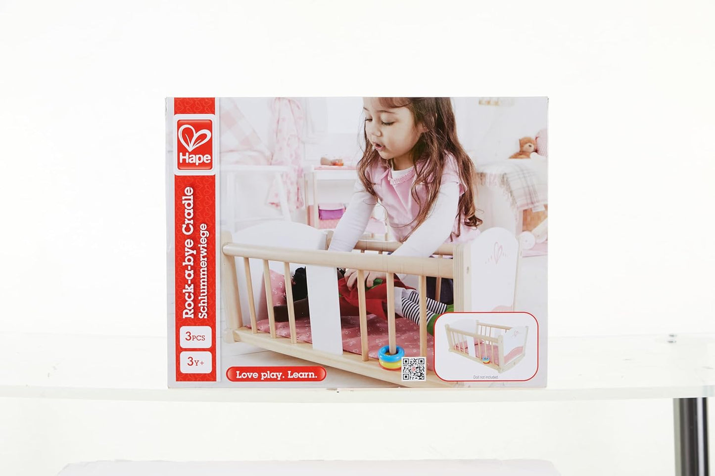 - Babydoll Wooden Rock-A-Bye Cradle