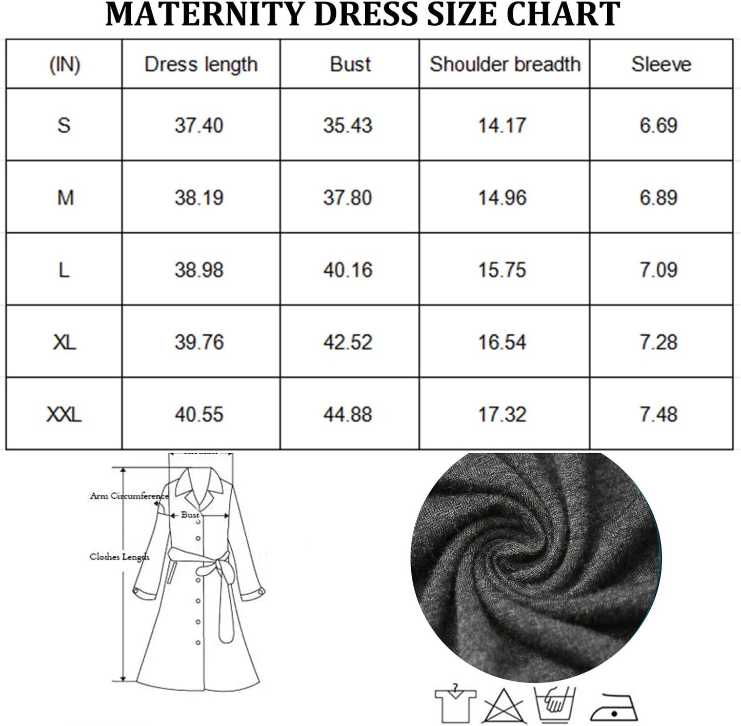 Women’S Short Sleeve Maternity Dress Patchwork Pregnancy Dress with Pocket