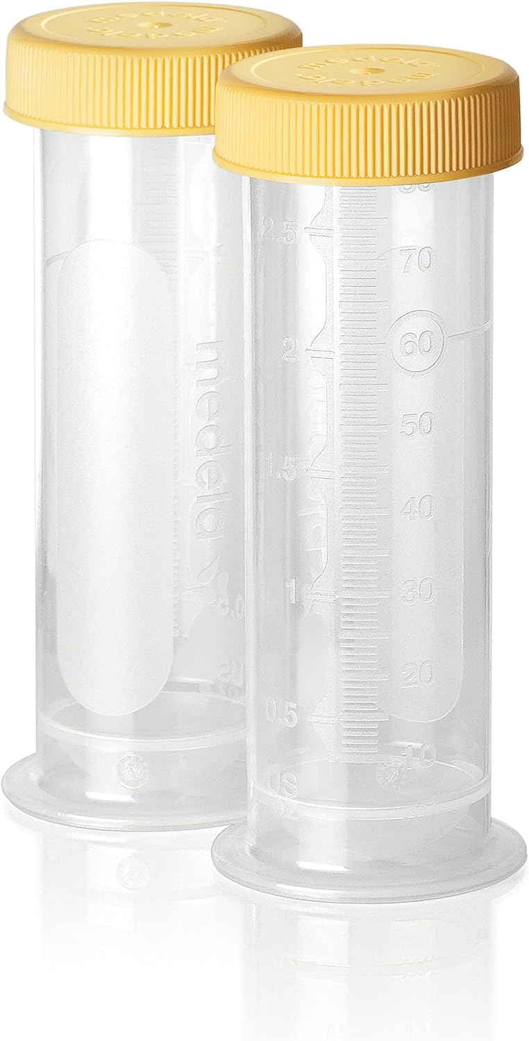 Breast Milk Storage Solution Set, Breastfeeding Supplies & Containers, Breastmilk Organizer, Made without BPA, Clear, 45 Piece Set