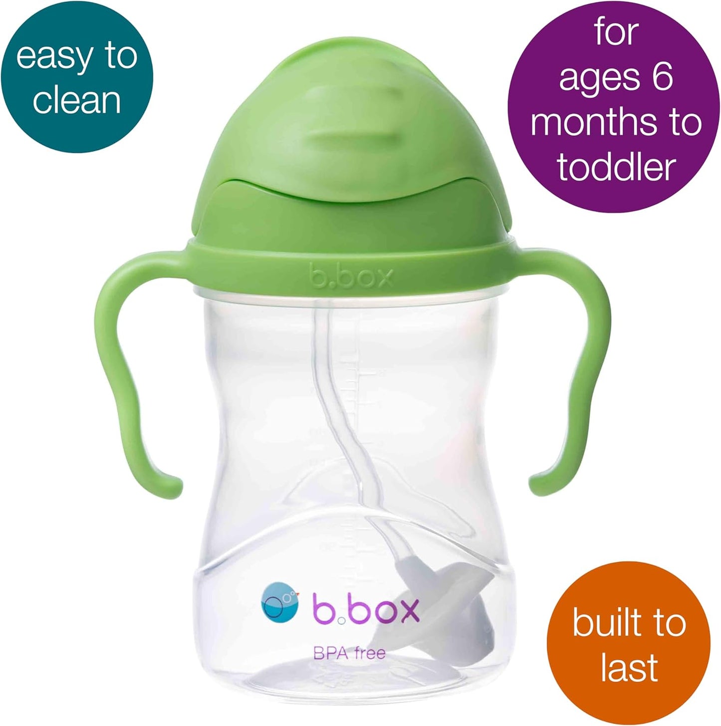 Sippy Cup with Innovative Weighted Straw