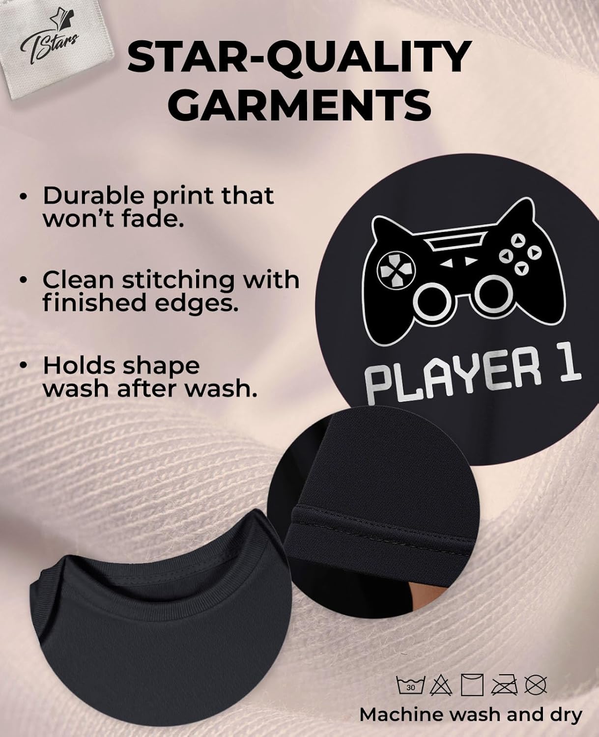 Gamer Dad and Baby Matching Outfits Player 1 and Player 2 Shirts Fathers Day Outfit Gift for Newborn & Dads