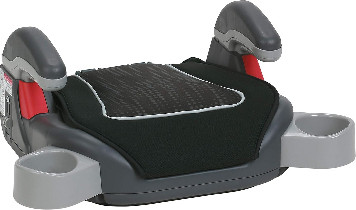 Turbobooster Highback Booster Seat, 2-In-1 Car Seat, Highback to Backless Booster, Lennon