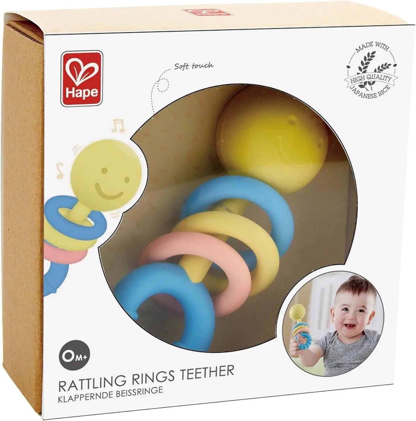 Junior Percussion Set | 3 Piece Wooden Percussion Instrument Set for Toddlers, E0615