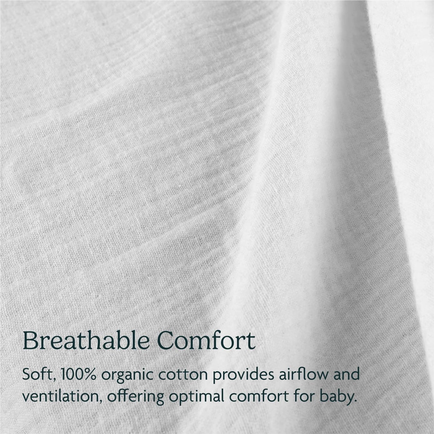 Bassinet Covers for Remi Playard - Secure Attachment - Soft and Comfortable - Machine Washable - Set of 2 - Organic