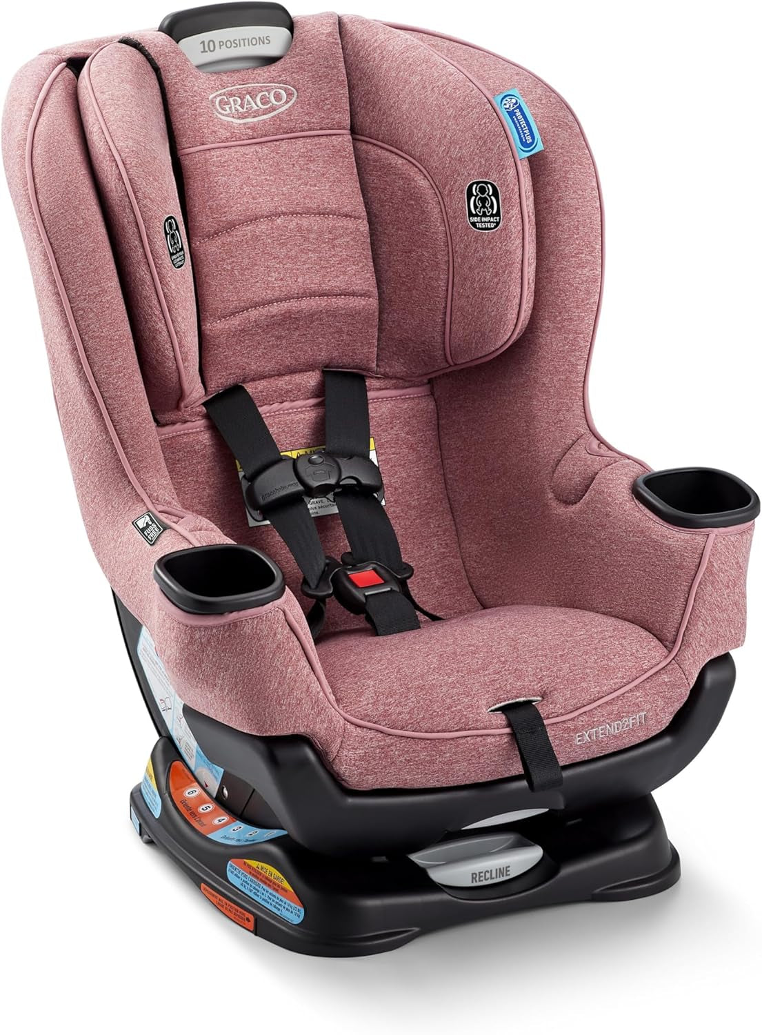 Extend2Fit Convertible Car Seat, 2-In-1 Forward & Rear-Facing Baby Car Seat, 1.8-30 Kg (4-65 Lb), Talia