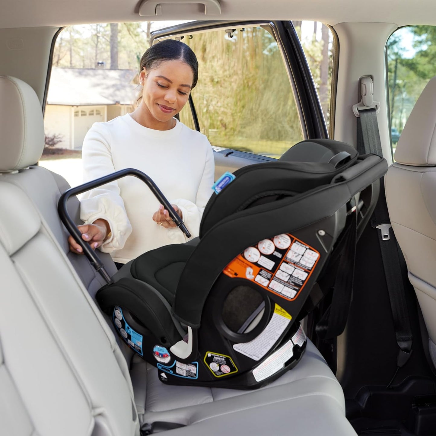 Slimfit3 LX 3-In-1 Car Seat Ft. Anti-Rebound Bar, Baby to Big Kid Car Seat, 2.2-45 Kg (4-100 Lb), Gotham