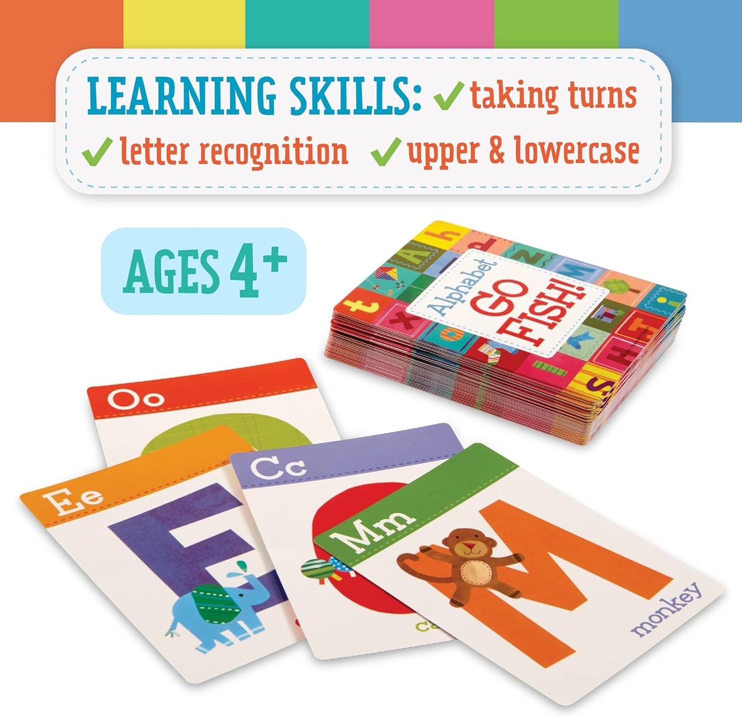 Alphabet Go Fish Card Game Board Game