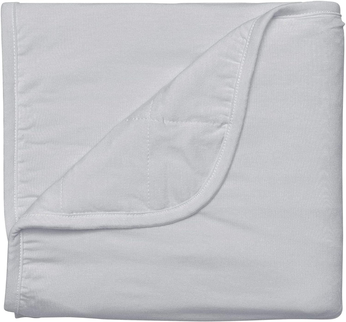 Baby Blankets - Made from Soft Bamboo Rayon Material to Keep Your Little Ones Cozy and Warm - Solid 1.0 Tog (One Size, Storm)