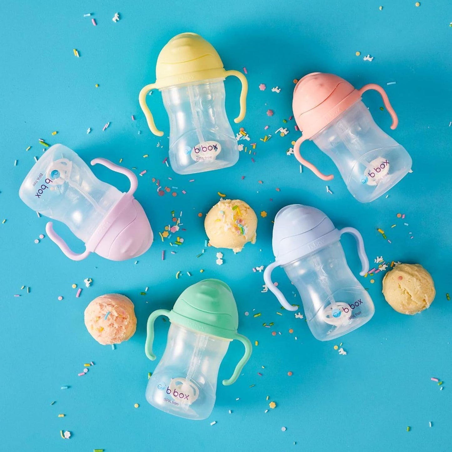 Sippy Cup with Innovative Weighted Straw