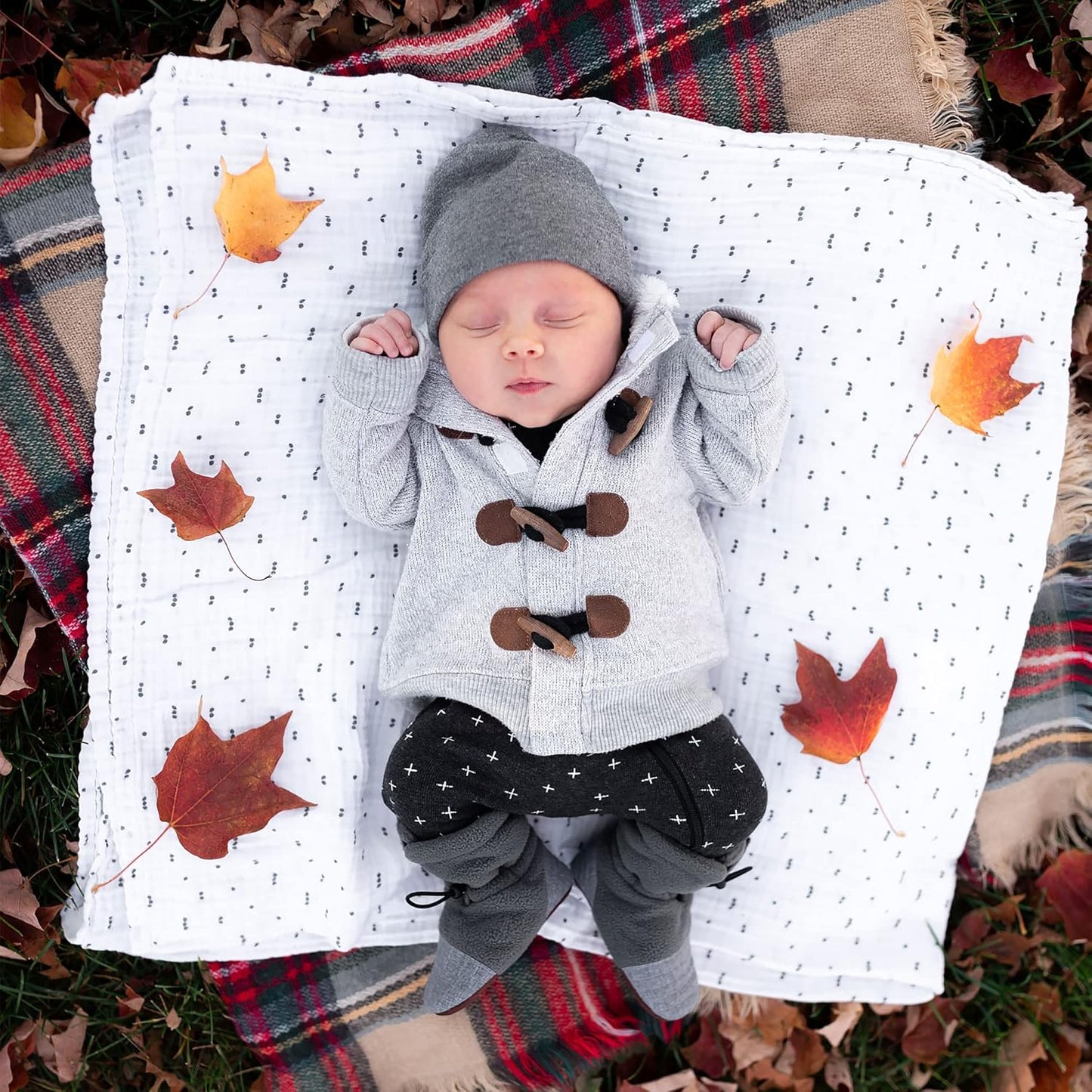 Fleece Stay-Put Cozy Booties, Non-Slip Boots for Babies and Toddlers