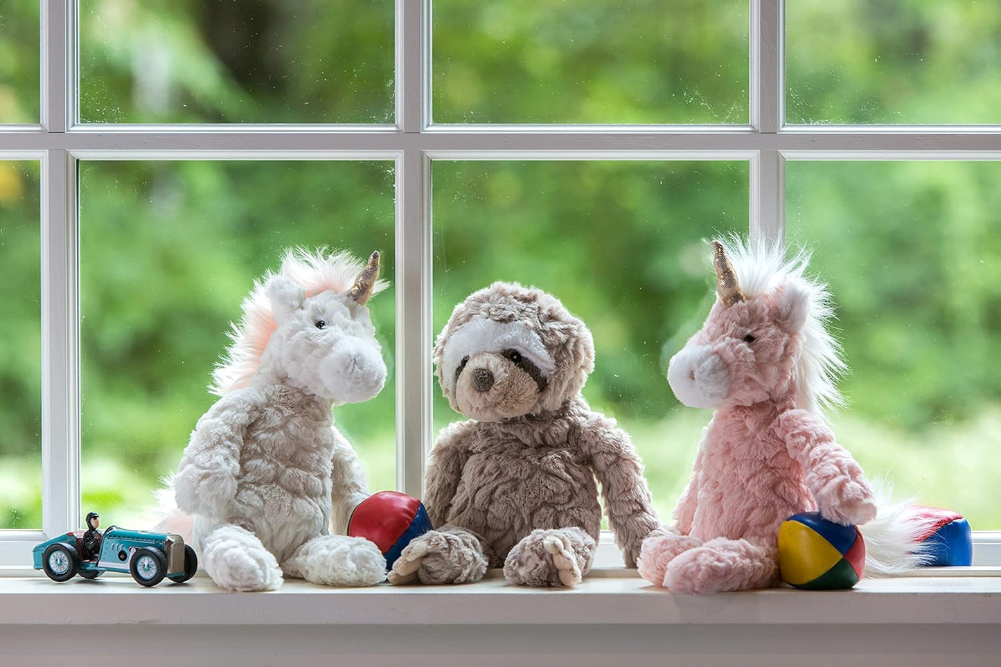 - Putty Nursery Animal Toy - Soft and Huggable Stuffed Animal for Kids and Toddlers - Blush Unicorn - Small - 10"