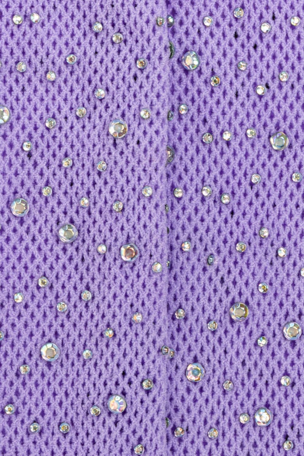 23030 Rhinestone Tights Lilac, SIZE US 3-8 Hats, Masks and Party Accessories, Multicoloured, Único, Multicoloured, Único