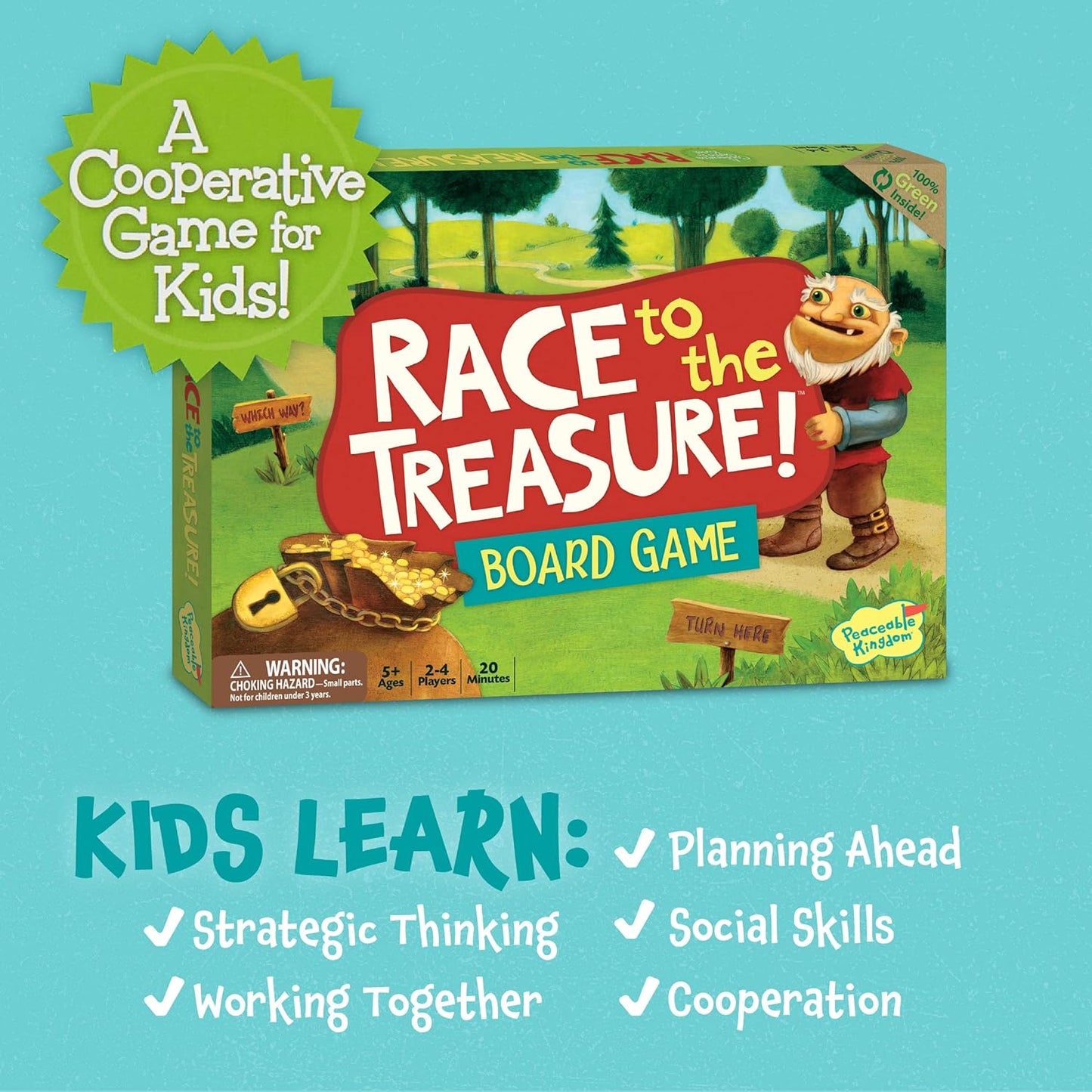 49554PK Race to the Treasure Games