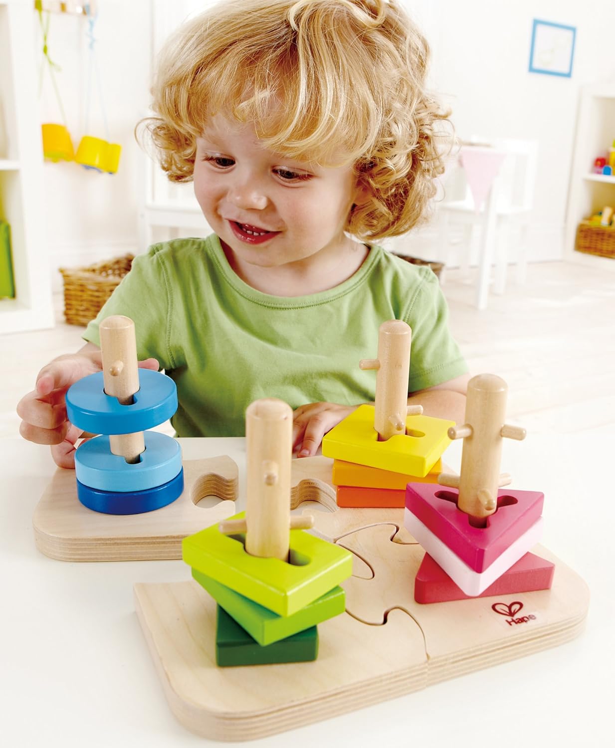 Creative Toddler Wooden Peg Puzzle