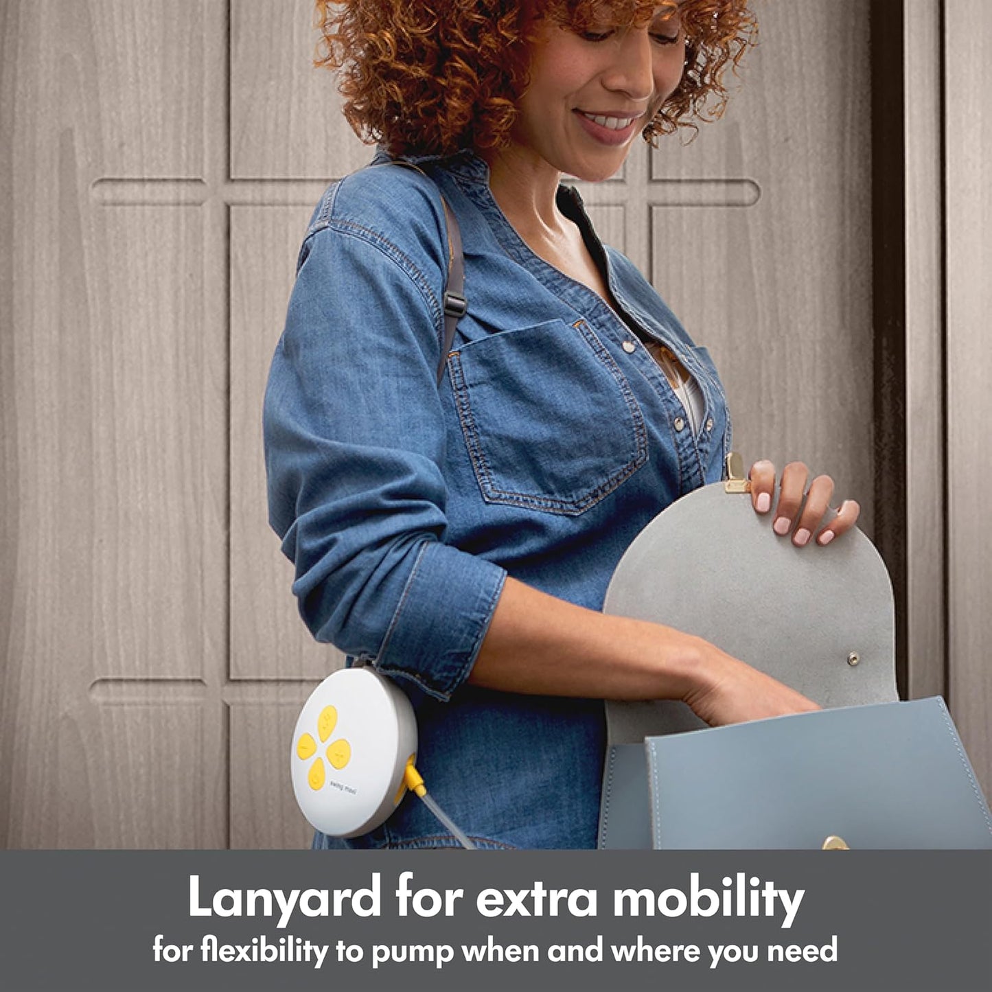 Swing Maxi Hands-Free Breast Pump | Easy, Intuitive, Ideal for on the Go Double Electric Hands Free Breast Pump