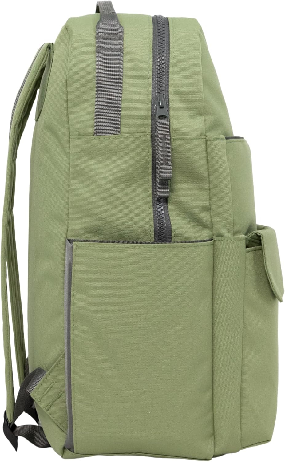 Roo Lightweight 1 LB Diaper Bag Backpack | 11 Organizational Pockets| Durable & Water-Resistant (Moss)