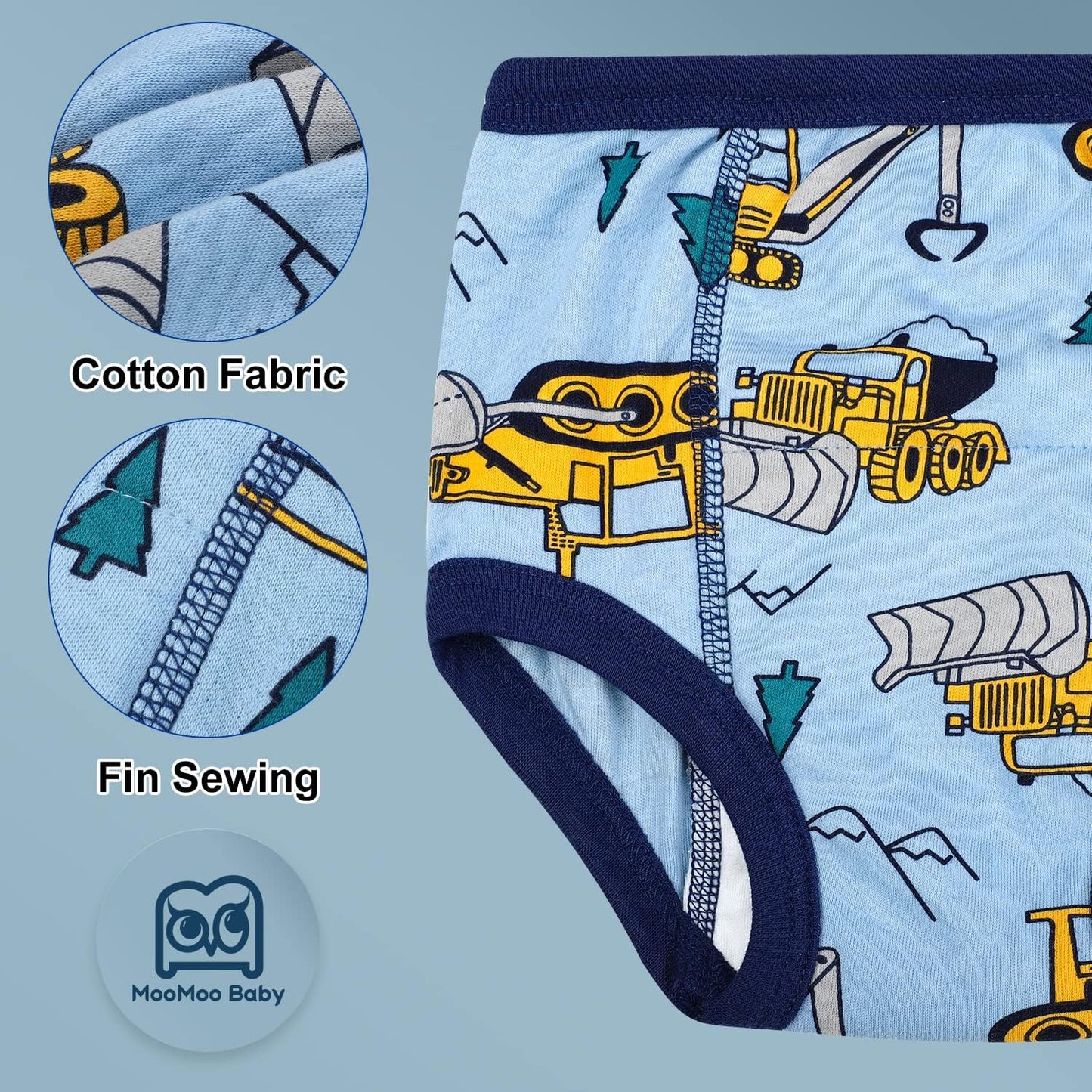 Training Pants Customized Toddler Training Underwear for Baby Girl and Boy 6 Layers