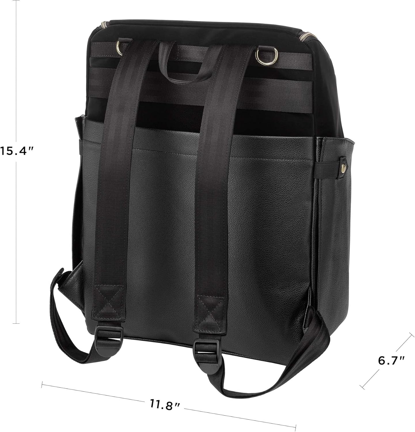 Tempo Backpack | Designed for Busy Families | Attaches to Stroller or Suitcase | Spacious Main Compartment | Twilight Black, Twilight Black, 1, Twilight Black Tempo Backpack