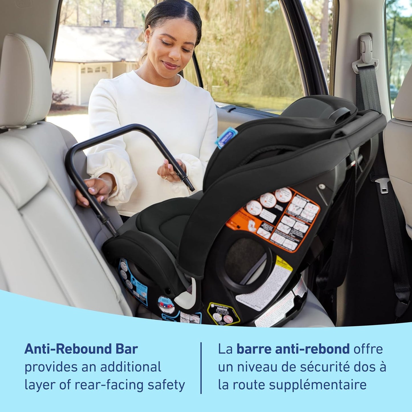 Slimfit3 LX 3-In-1 Car Seat Ft. Anti-Rebound Bar, Baby to Big Kid Car Seat, 2.2-45 Kg (4-100 Lb), Gotham