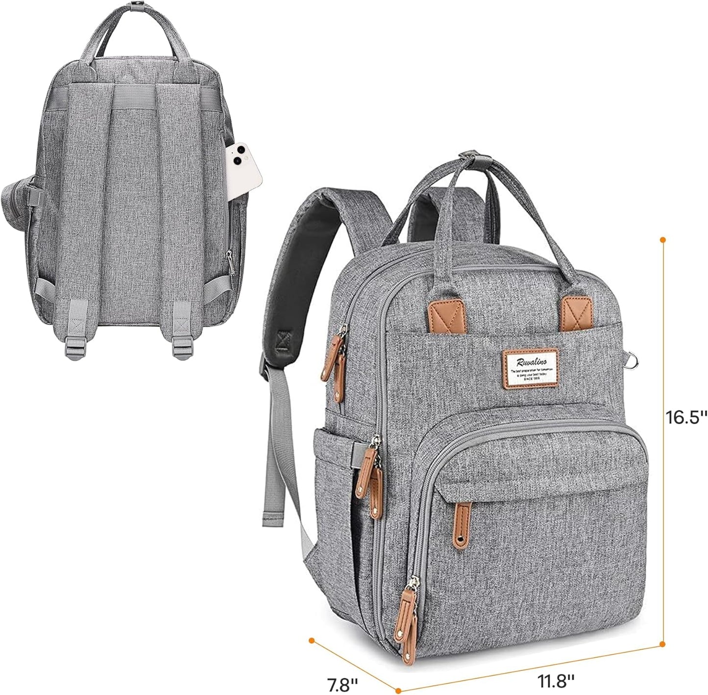 Diaper Bag Backpack Large Multifunction Travel Back Pack Maternity Baby Nappy Changing Bags