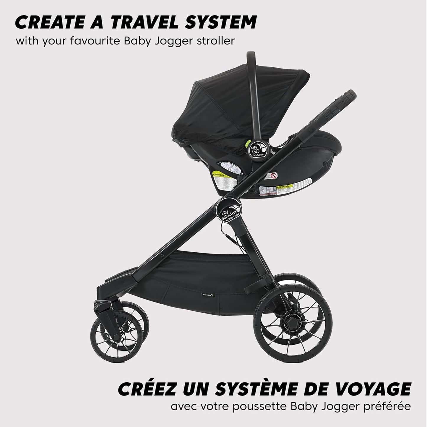 City Go Infant Car Seat, Lunar Black