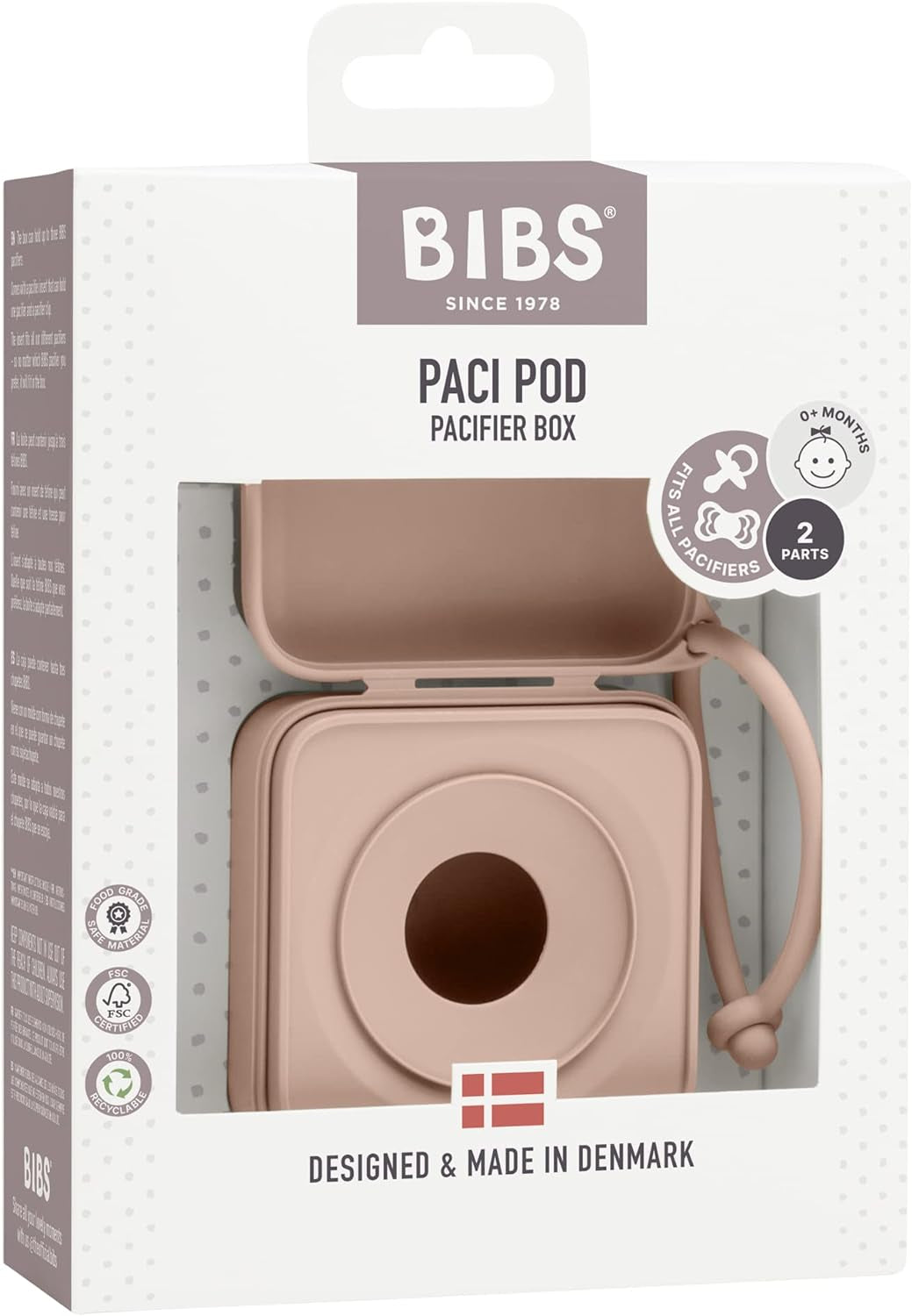 Pacifier Box, Blush