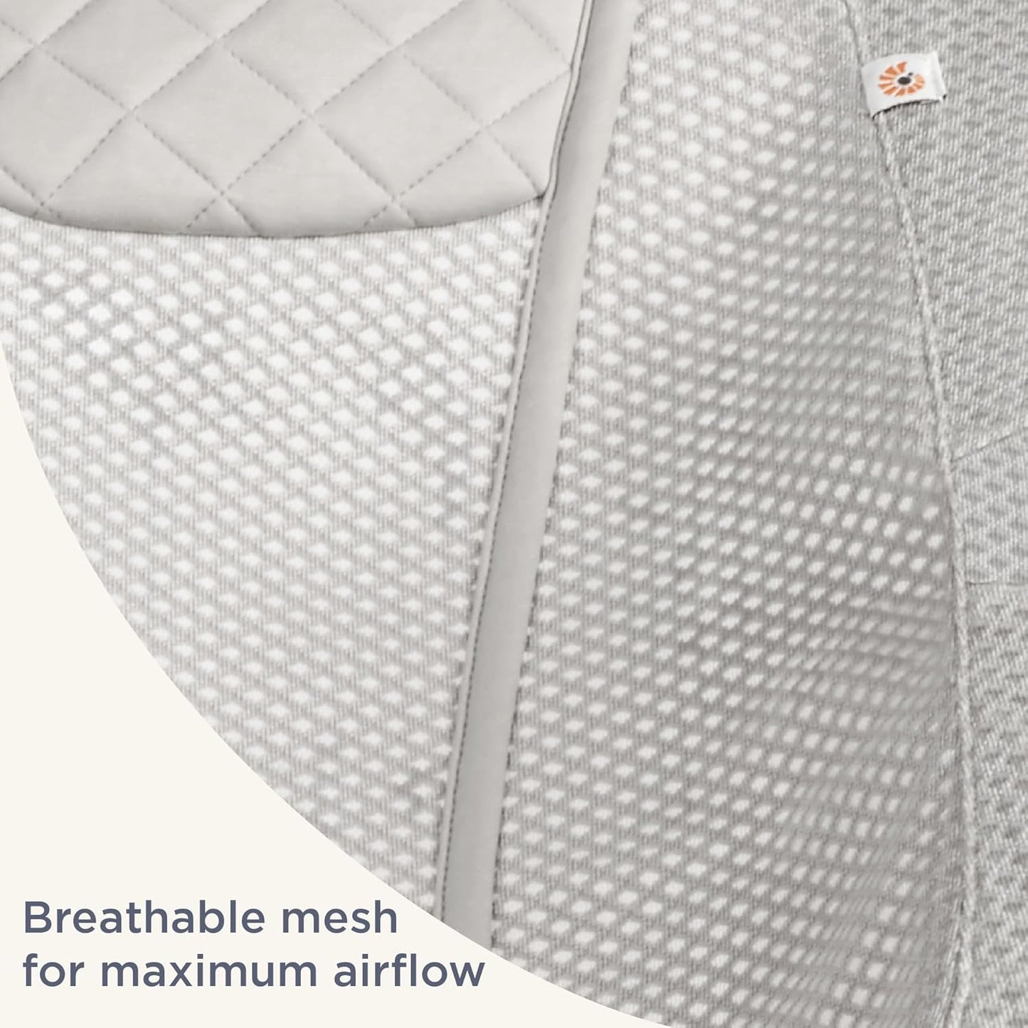 Evolve 3-In-1 Mesh Bouncer, Adjustable Multi Position Baby Bouncer Seat, Fits Newborn to Toddler, Grey Mesh