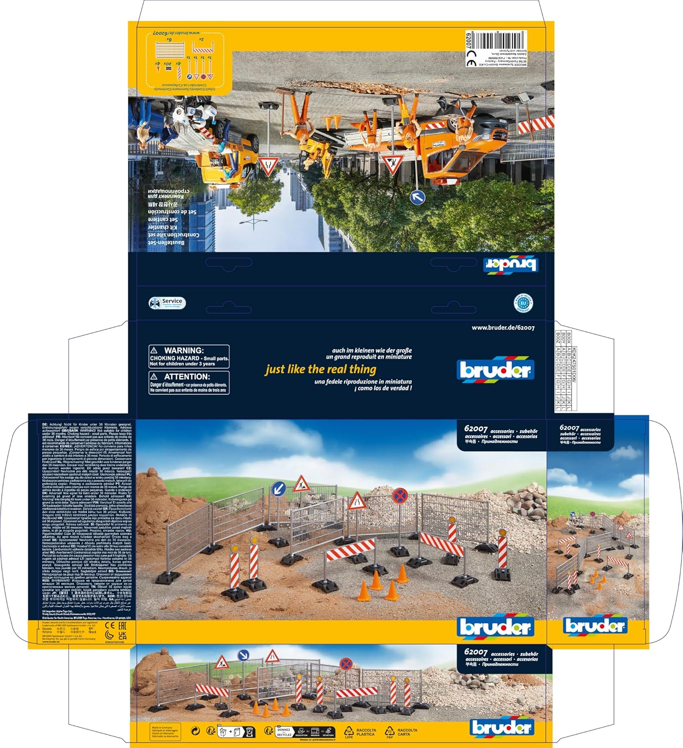 62007 Construction Set: Railings, Site Signs and Pylons