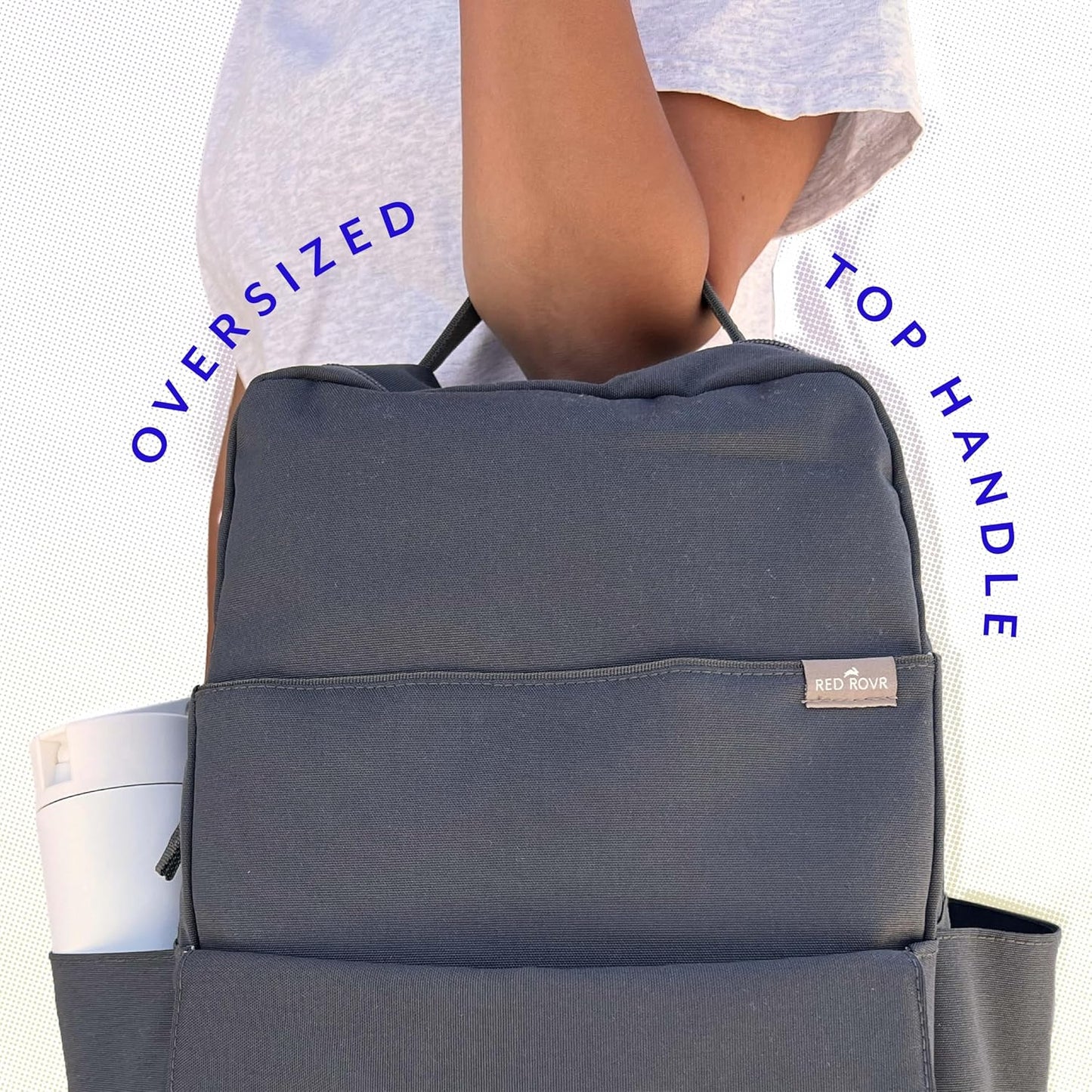 Roo Lightweight 1 LB Diaper Bag Backpack | 11 Organizational Pockets| Durable & Water-Resistant (Sage)
