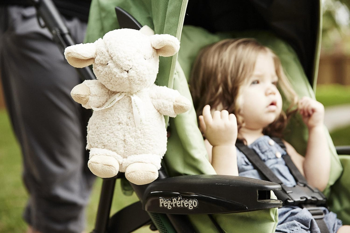 Sleep Sheep on the Go Portable Plush Sound Machine, Natural