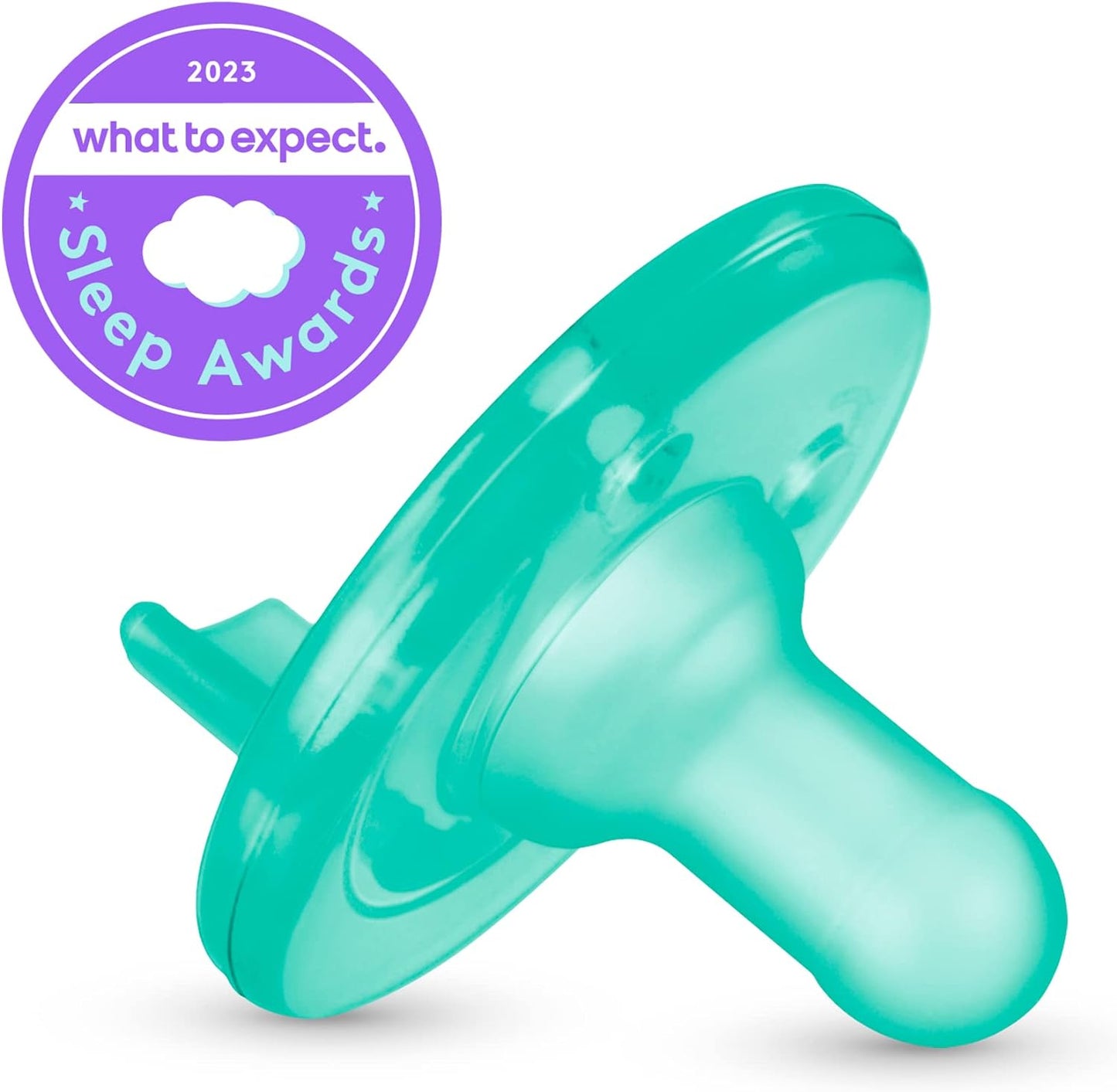 Philips Soothie Snuggle Pacifier Holder with Detachable Pacifier, Koala, 0M+, SCF347/06