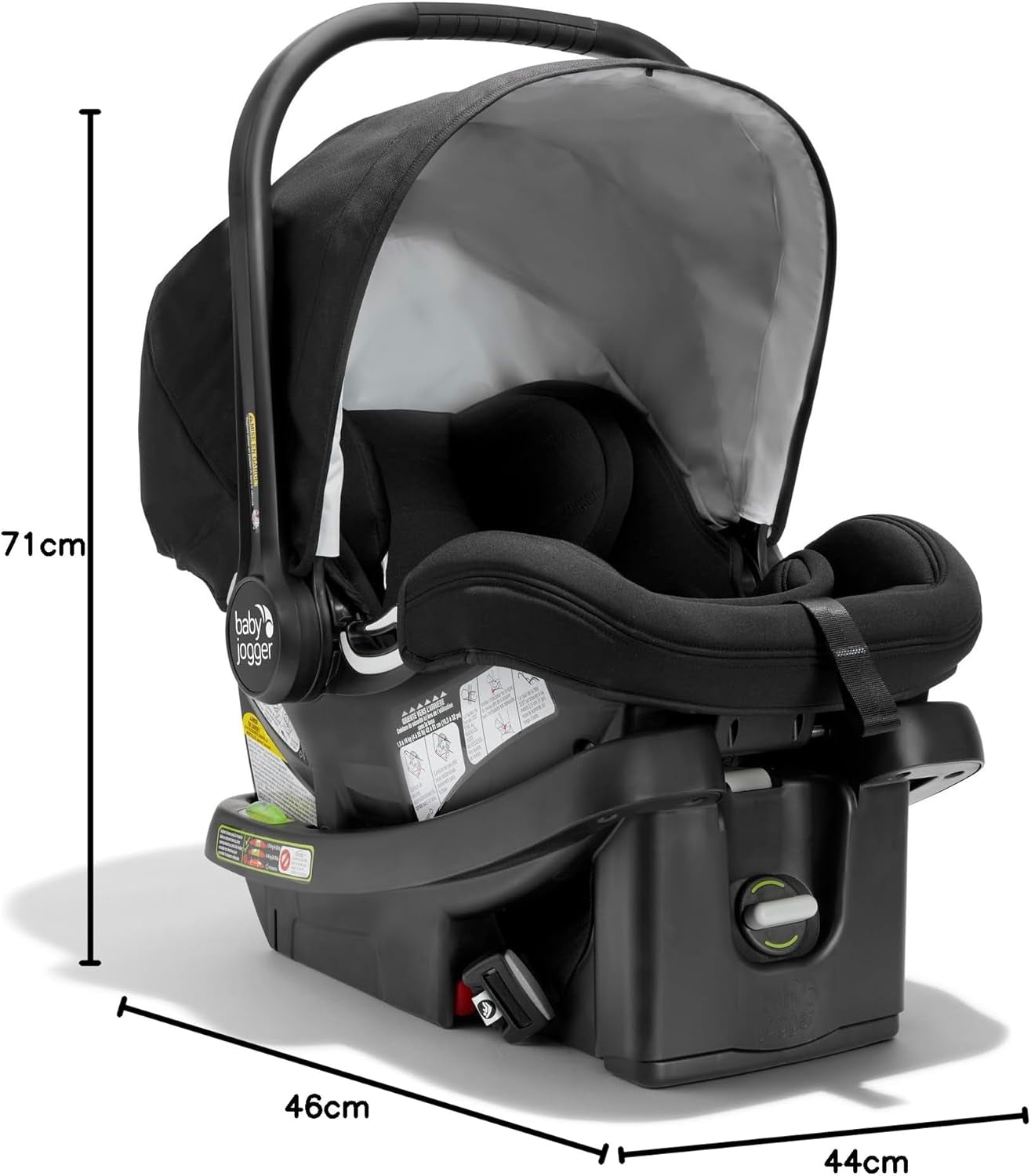 City Go Infant Car Seat, Lunar Black