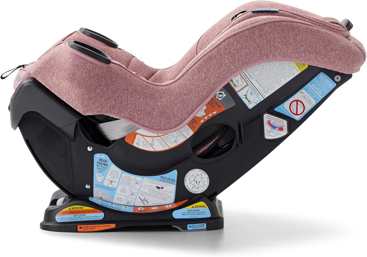 Extend2Fit Convertible Car Seat, 2-In-1 Forward & Rear-Facing Baby Car Seat, 1.8-30 Kg (4-65 Lb), Talia