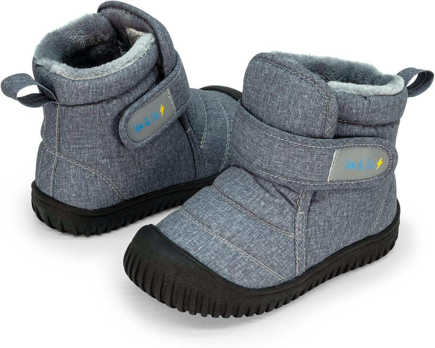 Water-Resistant Toasty-Dry Booties with Sherpa Lining for Toddlers