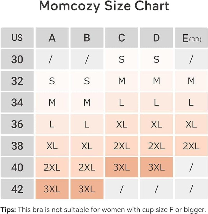 Nursing Bras for Breastfeeding, Seamless Maternity Bra Ultra Comfort Smooth Wireless Pregnancy Sleeping Bralette