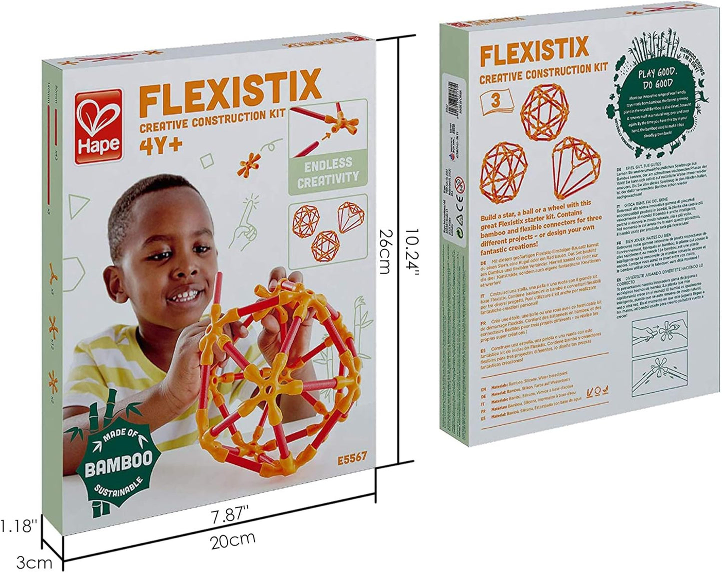 Interlocking Building Toy Set, Multicolor